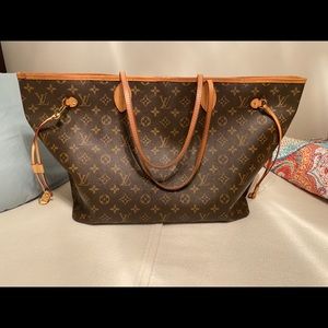 Louis Vuitton Canvas Monogram Neverfull GM Tote